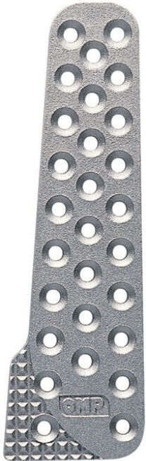 OMP Sandblasted Aluminium 3 Pedal Extension Set (Accelerator / Brake / Clutch)