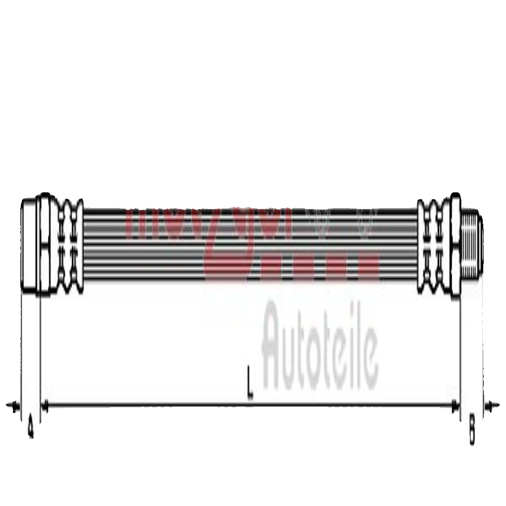 Fits METZGER 4110791 BRAKE HOSE.   ⭐UK Stock⭐