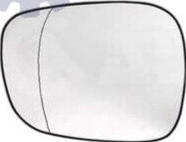Left ALKAR 6471885 Mirror Glass, outside mirror for BMW
