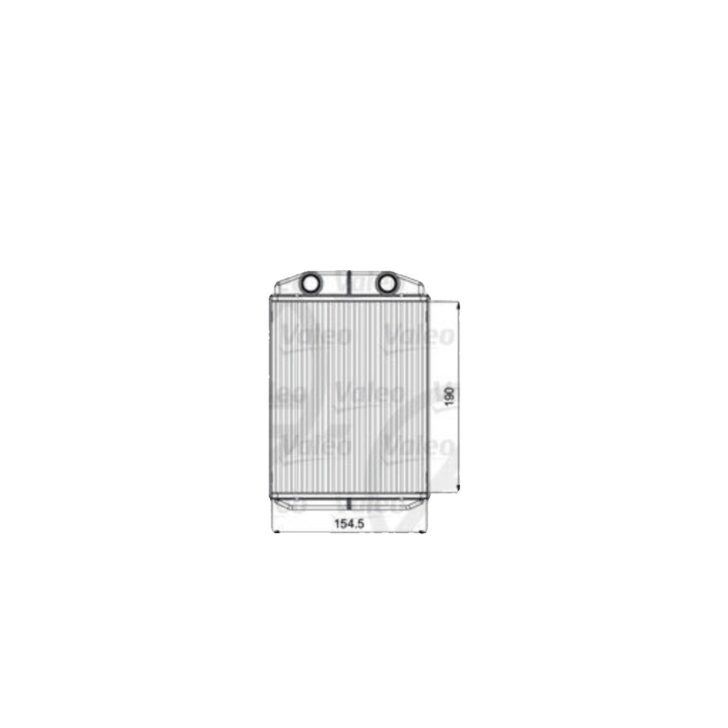 Heater core 811553 VALEO for DACIA RENAULT