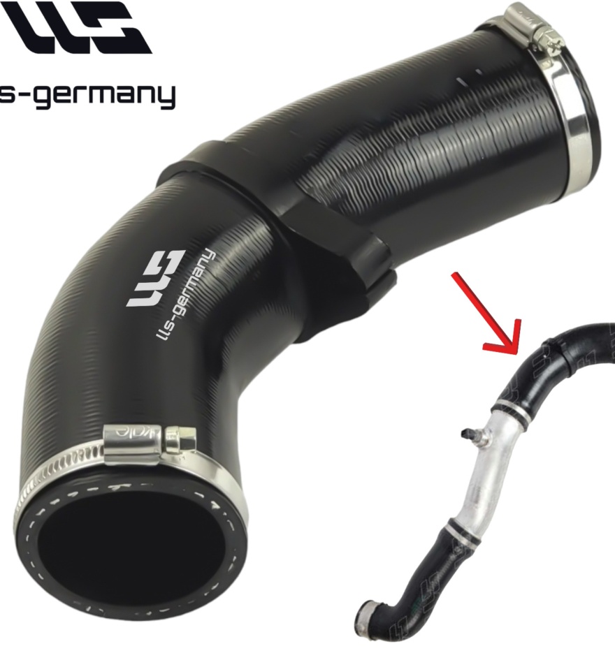 Charge Air Hose Turbo Pressure Hose For BMW 3 Series E46 Cabriolet 320 Cd