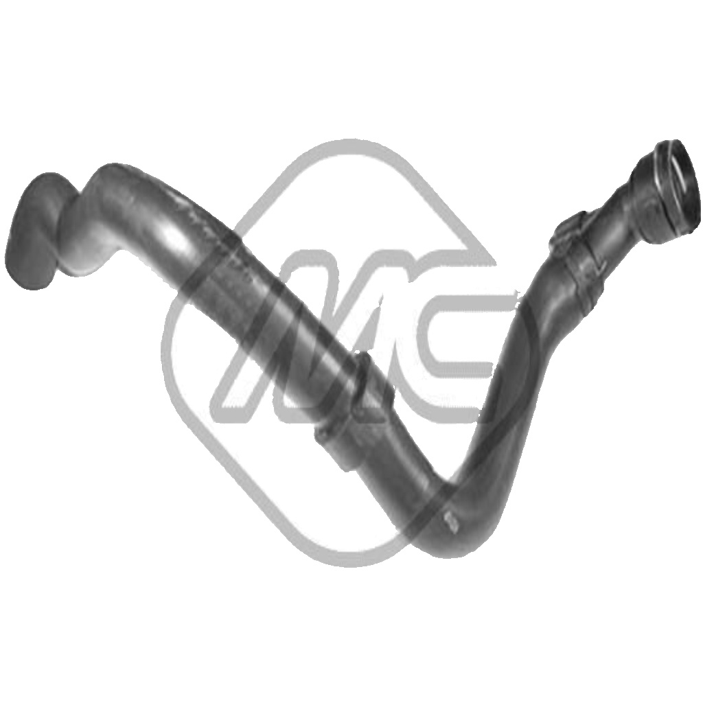 Cooling system hose Lower 09328 Metalcaucho for VW SEAT SKODA