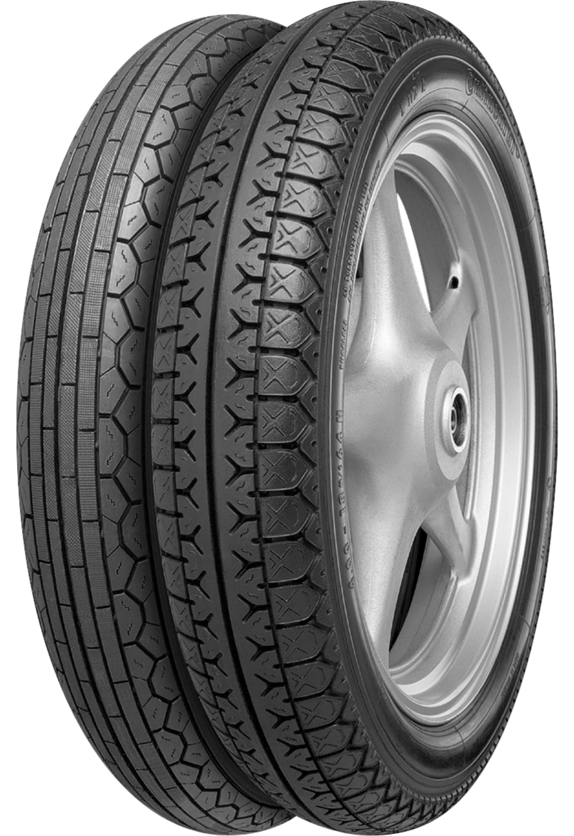 Motorcycle Tyres Continental 3.25 -19 54H RB2 & 5.00 -16 69H TT K112