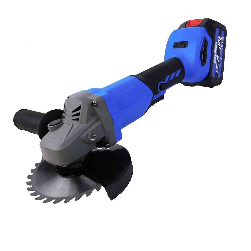 Heavy Duty 5000W Electric Angle Grinder 115mm Corded Cutting Grinding 230V UK