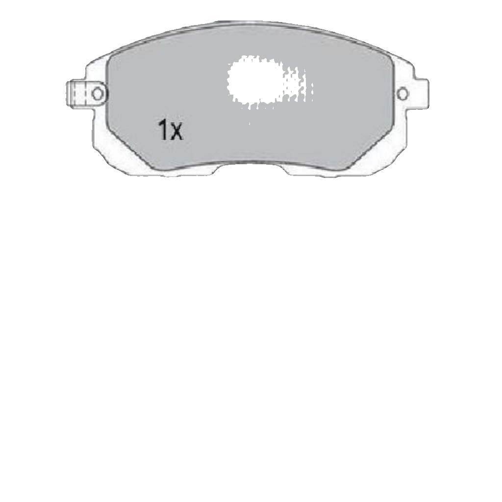 Original METZGER Brake Pad Set Disc Brake 1170208 for Fiat Nissan Suzuki