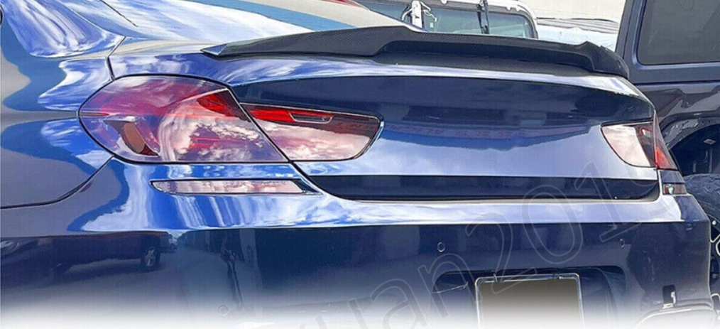 Carbon Look Rear Trunk Spoiler Wing For 2012-2018 BMW 6 Series F06 M6 Gran Coupe