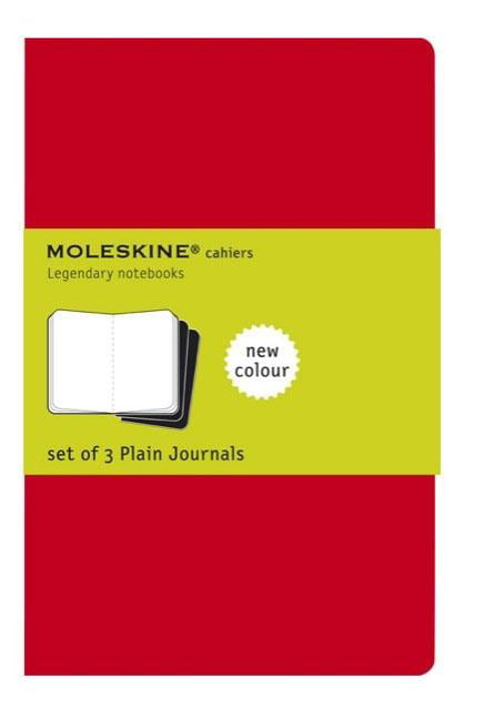 Moleskine Plain Cahier - Red Cover (3 Set) by  Moleskine,  Mo... - 9788862930970 - Image 4