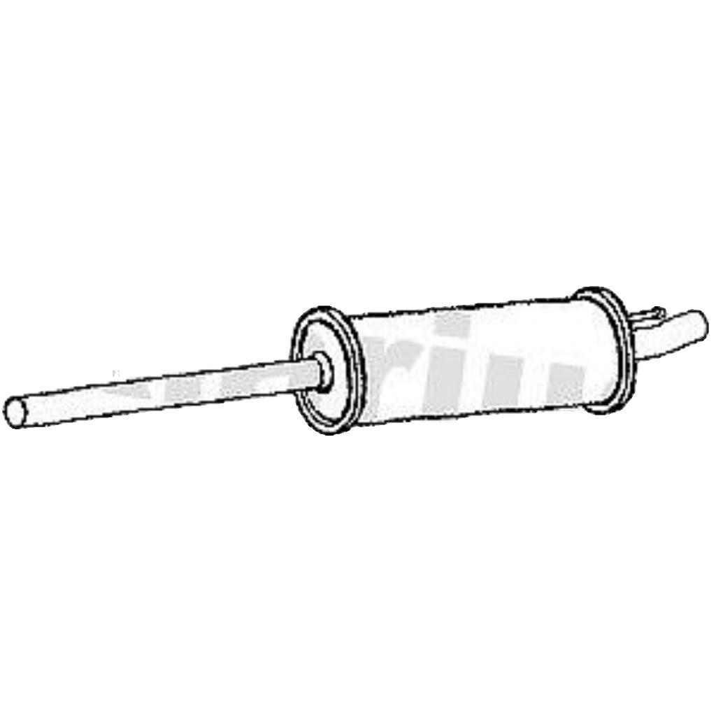 Centre Exhaust Box Silencer Middle Section FE1164D Klarius 1774442 1934262
