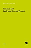 Kritik der praktischen Vernunft (German) PAPERBACK 9783787316502