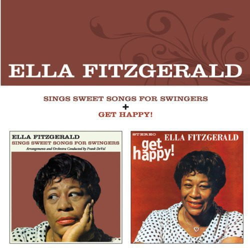 Ella Fitzgerald Sings Sweet Songs For Swingers + Get Happy CD New 8436542013925