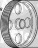 Fits SASIC 2156021 SHAFT PULLEY 1.9/2.0 TDI   ⭐UK Stock⭐