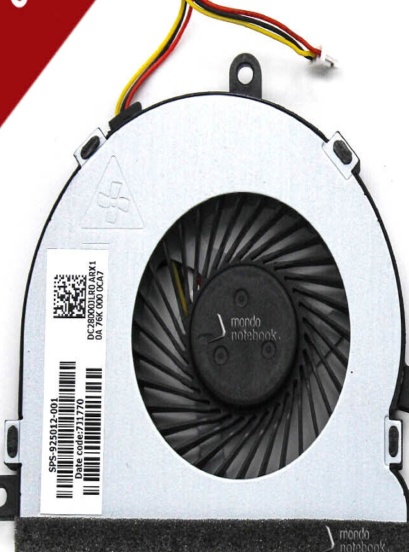 Ventola Fan CPU HP Pavilion Dell Inspiron 3 Pin 14-r218la 15-g 15-g007dx