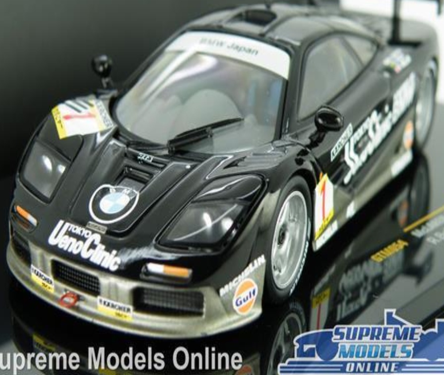 MCLAREN F1 GTR CAR MODEL 1995 1:43 SIZE IXO GTM054 SUZUKA BELLM SALA SEKIYA T3