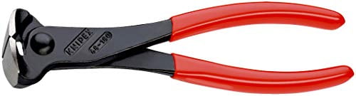 Knipex End Cutting Pliers 180mm Steel Fixers Nippers Twist Wire Cutter 68 01 180