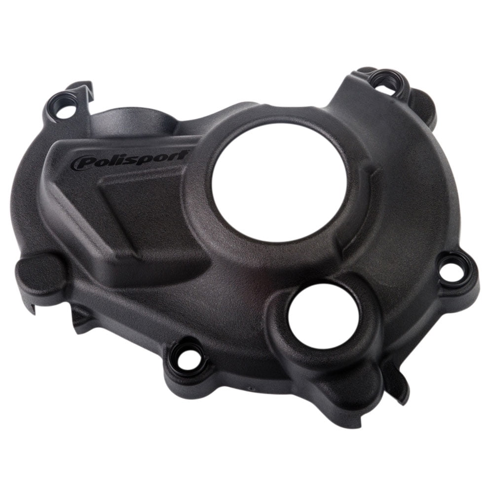 Polisport Ignition Cover Protection fits Yamaha YZ 125 from 2005 black
