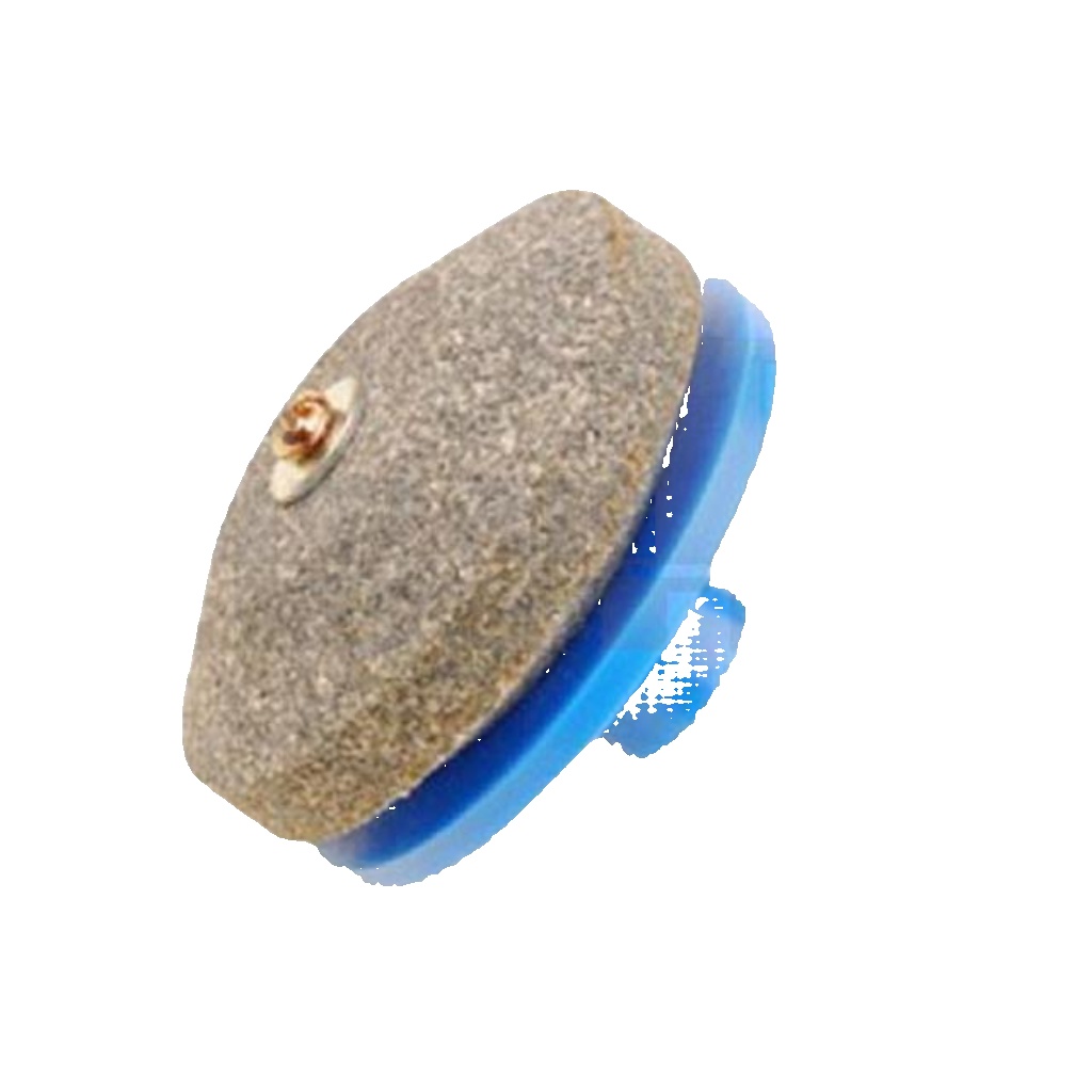 Double Sided Rotary Blade Sharpener Sharpening Stone Garden Tool for Lawnmower