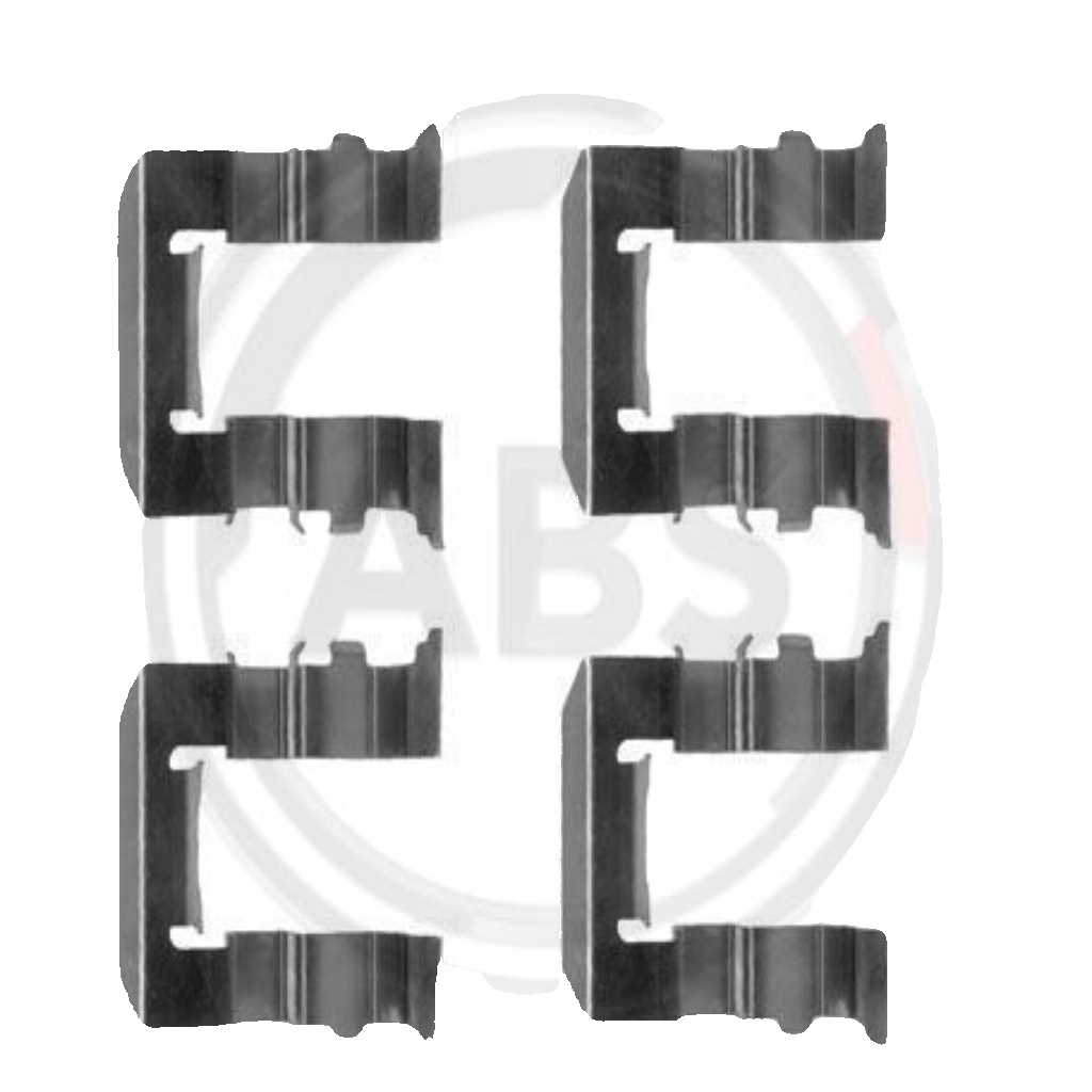 1212Q A.B.S. Accessory Kit, disc brake pad for NISSAN