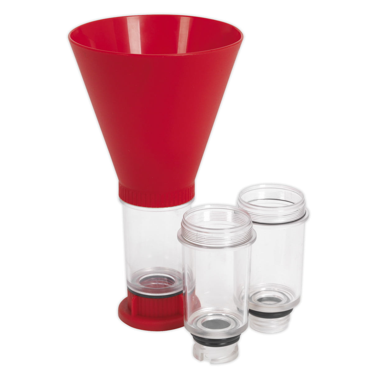 Sealey Engine Oil Funnel 4pc - BMW, Fiat, Ford, Mazda, Mercedes, Toyota/Lexus, V - Image 7