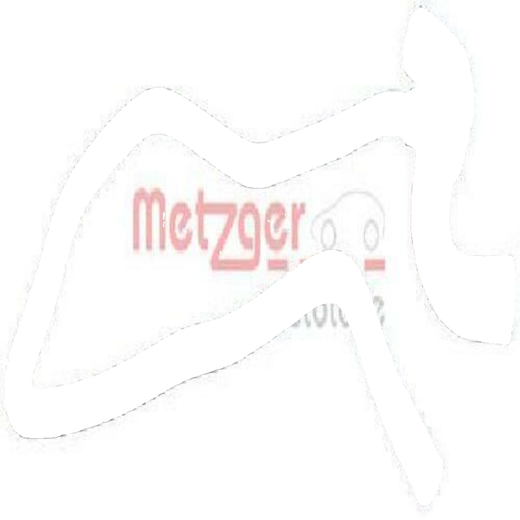 Original Metzger Radiator Hose 2421029 for Opel