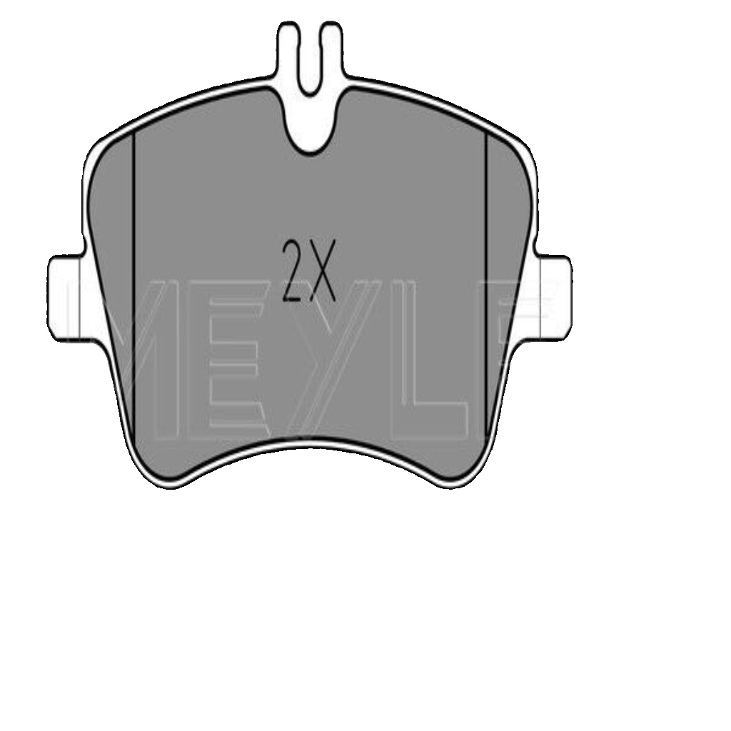 MEYLE 025 231 4419 BRAKE PAD SET DISC BRAKE Front