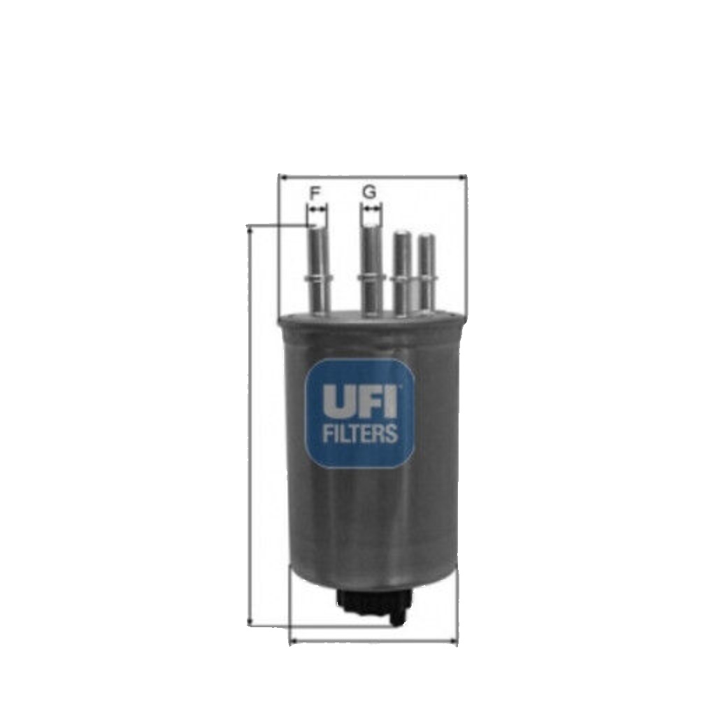 24.190.00 UFI FILTRO CARBURANTE PER LAND ROVER DISCOVERY 3.0 D 16-