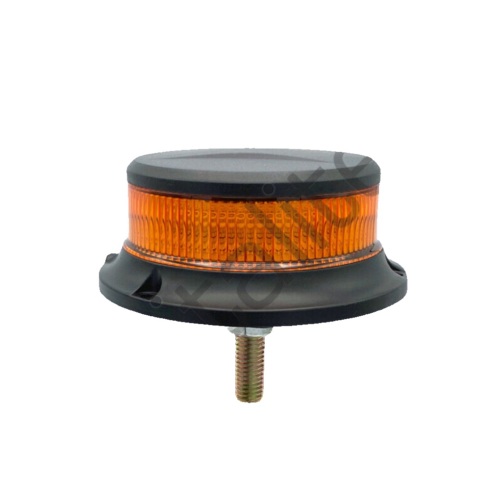 Low Profile Micro Beacon (ECE R65, R10), 1-Bolt Mount, 12V/24V, Strobe, Amber
