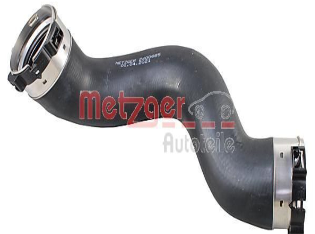 Original Metzger Charge Air Hose 2400685 for Mercedes-Benz