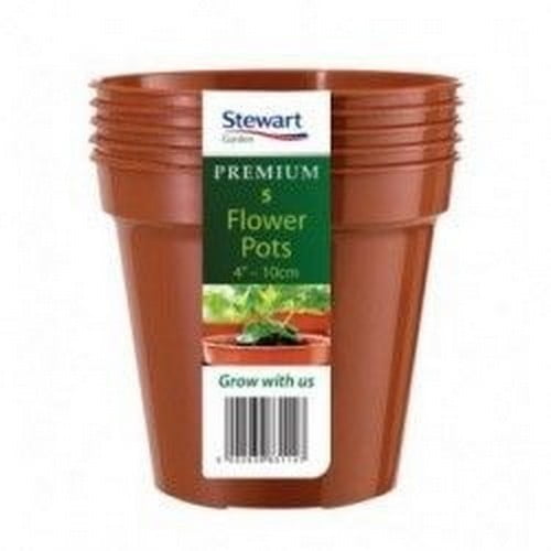 Stewart - Plant Pot - Terracotta - 5in (Pack of 5)