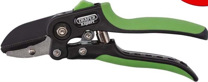 Draper 08986 Draper Expert Anvil and Bypass Secateurs Set 200mm (2 Piece)