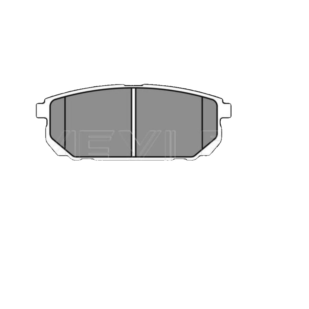 Rear MEYLE GERMANY 025 240 5815/W Brake Pad Set, disc brake for KIA