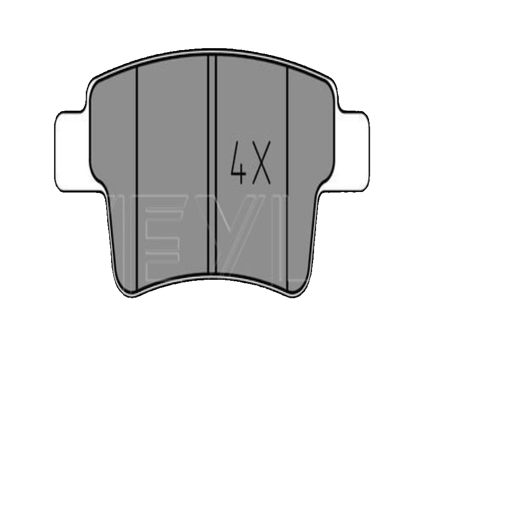 Original MEYLE Brake Pad Set Disc Brake 025 245 4016 for Citroën