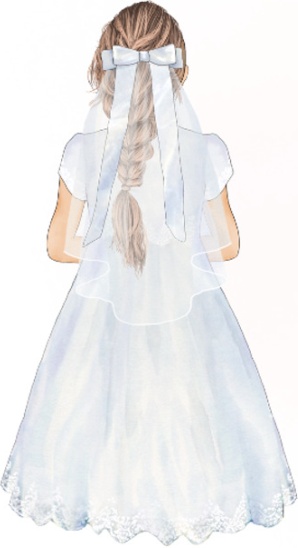 Personalised First Holy Communion Card Girls Daughter Goddaughter Granddaughter