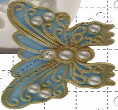 Silicone mould Filigree Butterflies | Food Use FPC Sugarcraft FREE UK shipping!
