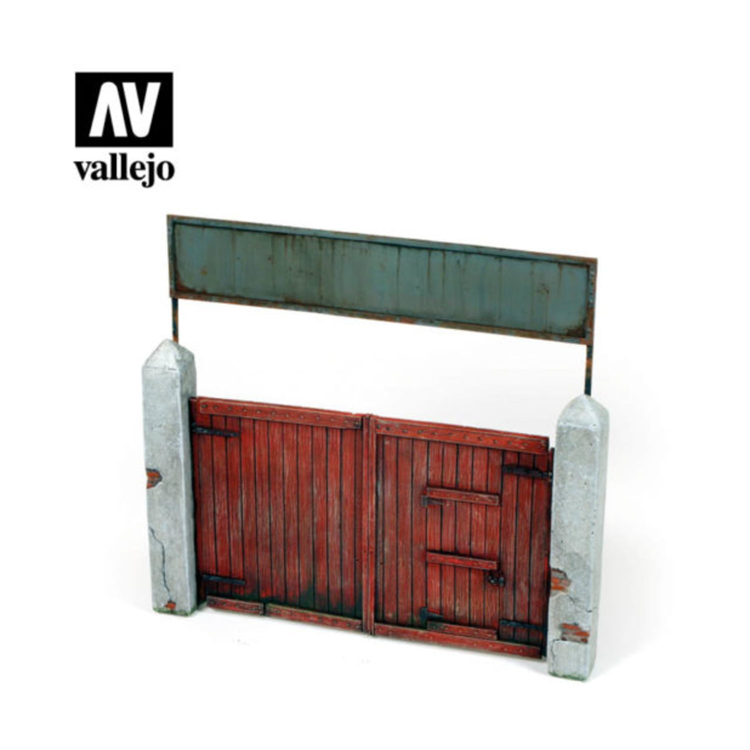 Vallejo 1/35 Village Gate 15x15cm - SC006