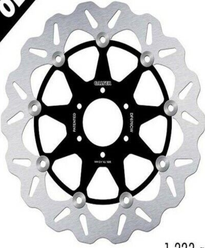 Galfer Front Brake Disc WAVE FLOAT FULL 296x5mm HONDA VFR 800 Vtec 2001>2005