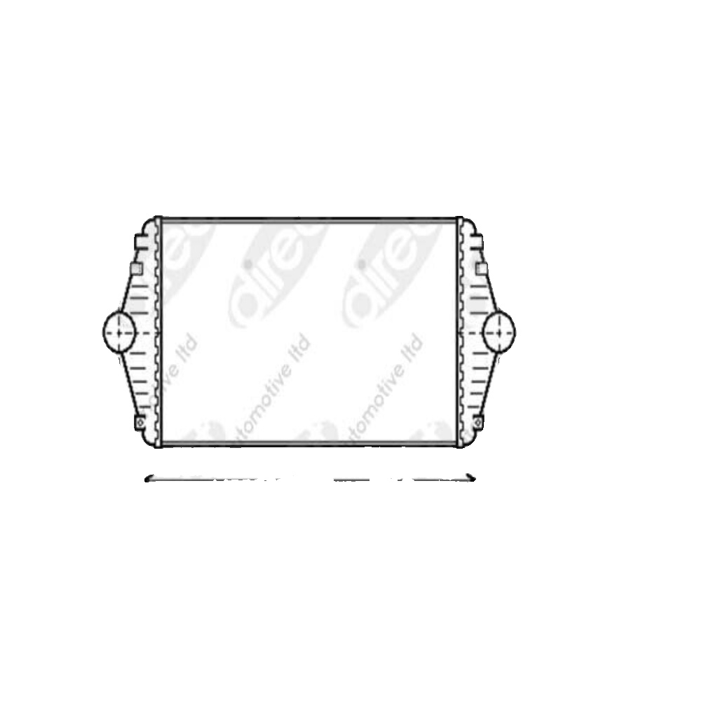Intercooler CN4086 AVA 0384.E7 1472059080