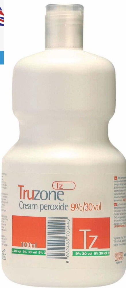 Aliza Hair Cream Bleach Color Tone Developer Highlights Peroxide 9% 30 Volume 1L