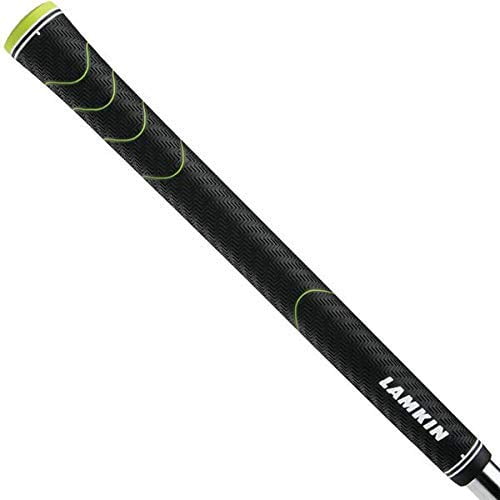 Lamkin Sonar Tour Calibrate Standard PLUS Grips - Black / Lime Green x 3