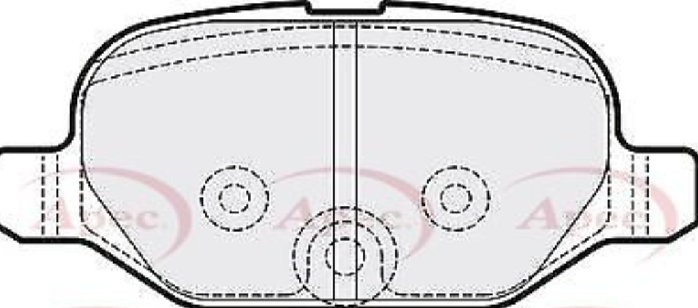 APEC BRAKE PAD SET DISC BRAKE