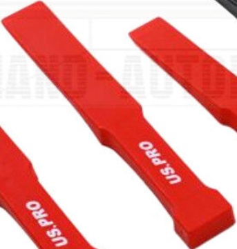 US PRO Tools 6pc Non-Marking Trim & Pry Bar Door Trim Remover Clips Tool Set