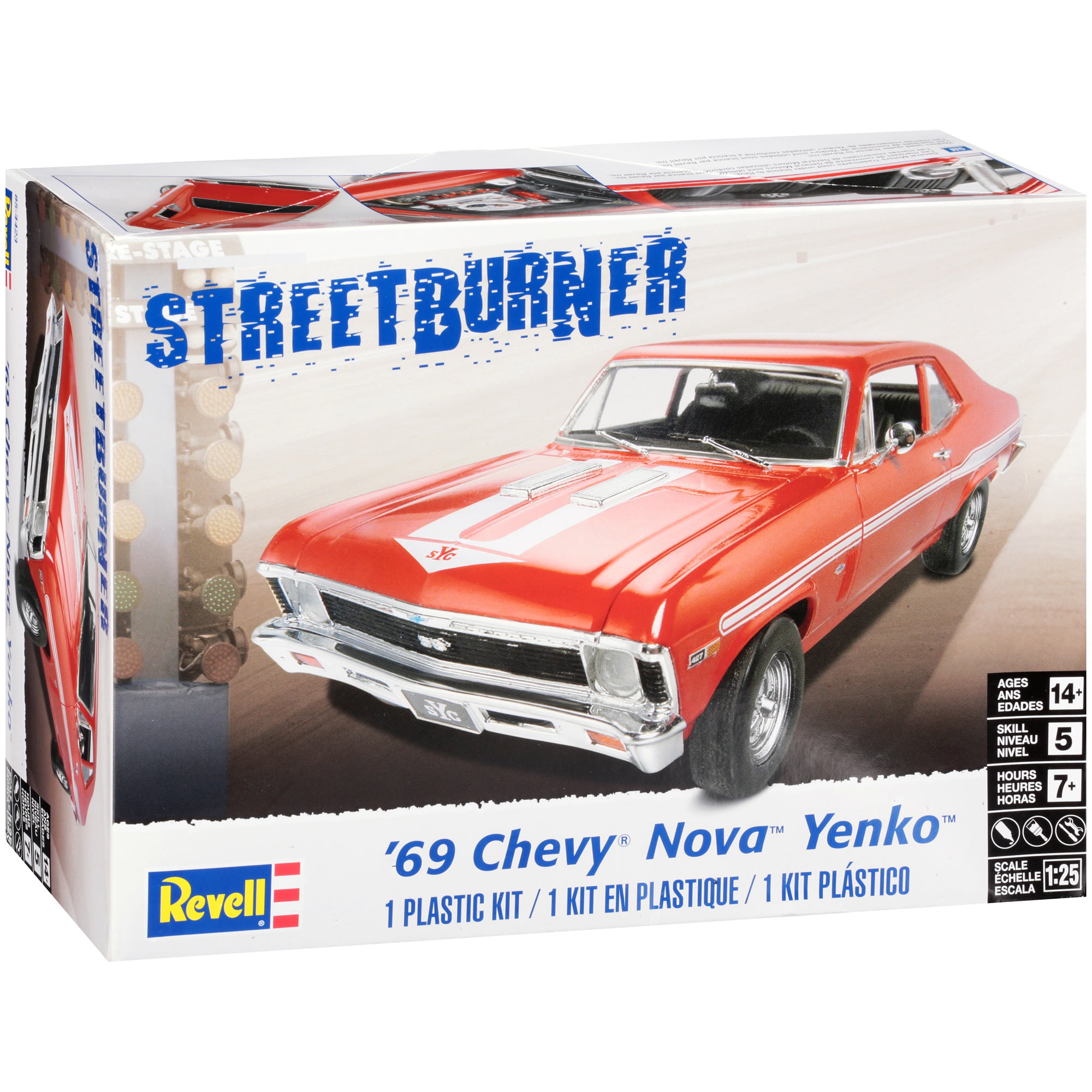 Revell 4423  1:25th '69 Chevy Nova Yenko Street Burner series
