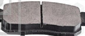 Fits FEBI HAMULCE 16272 HAM PADS. REAR WITH ACOUSTIC SENSORCOMBI LP97 ⭐UK Stock⭐