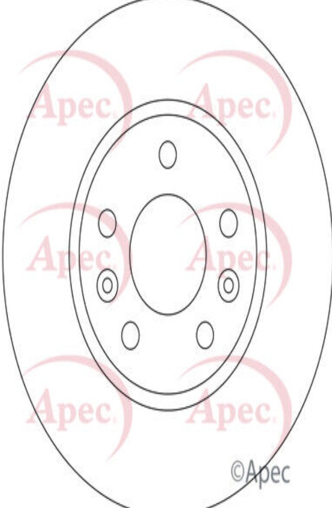APEC Brake Disc Front - DSK3677