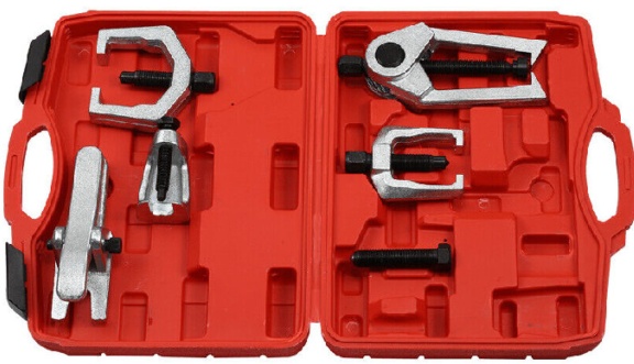 5Pcs Ball Joint Separator, Pitman Arm Puller, Tie Rod End Puller-Remover Tool UK - Image 2