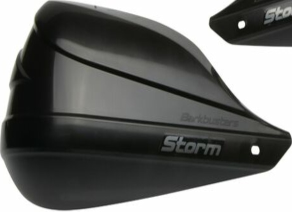 Barkbusters Storm Handguards Black For Motorcycle Parts Accessories