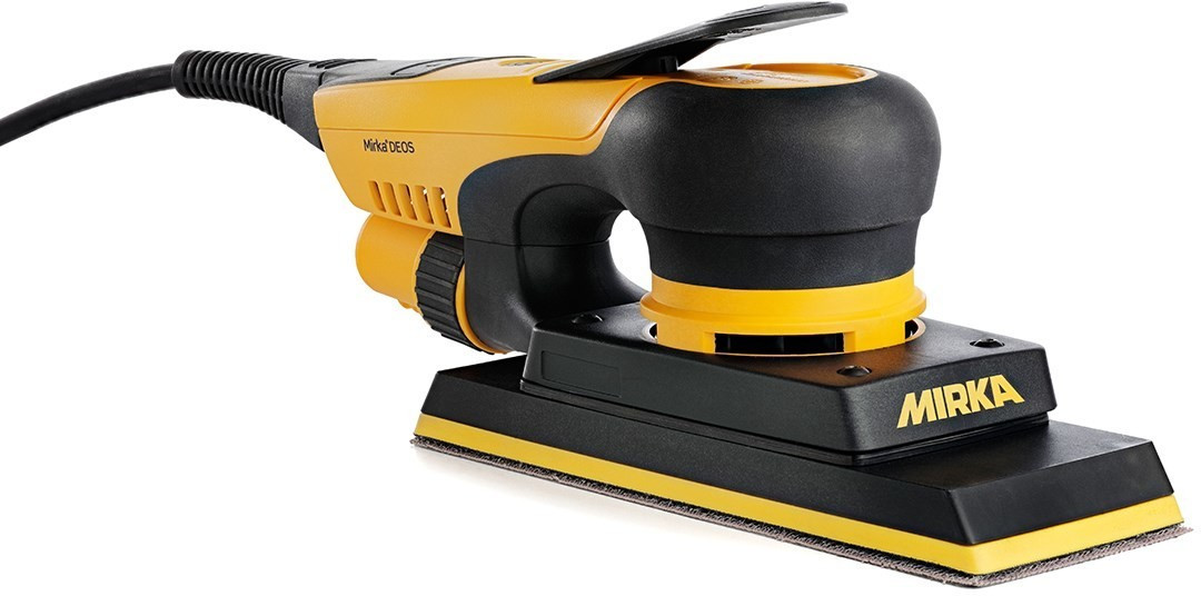 MIRKA DEOS 383CV 220-240V ELECTRIC ORBITAL SANDER GRIP 3.0MM ORBIT 70 x 198m