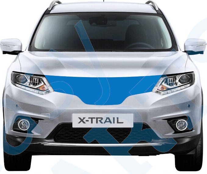 X-TRAIL 2014- FRONT GRILLE CENTER AIR INTAKE CHROM