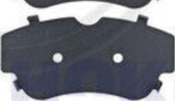 Brake pads 36876 A.B.S. for VW TRANSPORTER / CARAVELLE Mk IV Bus