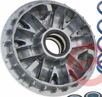 Free Shipping Polini Variator Honda 125 PCX 9 Rollers (241697) for Motorcycle