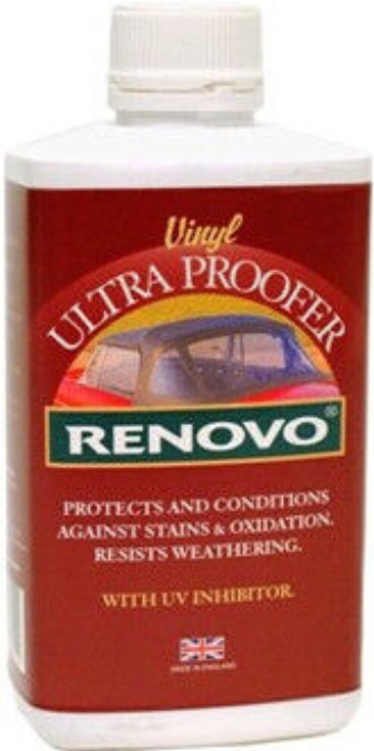 RENOVO VINYL ULTRA PROOFER - WATER & UV PROTECTANT - CAR - BOATS - WEATHERPROOF